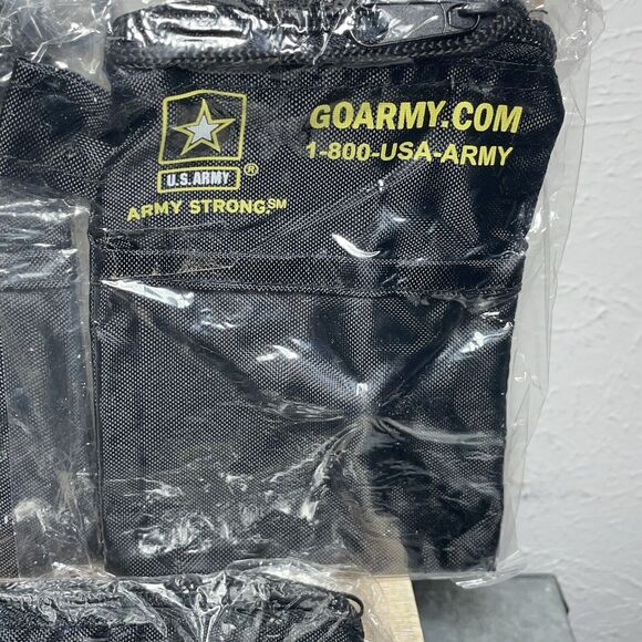 Lot of 5 Go Army Strong Neck Passport, ID Holders Clear Face Cover 4.5x6" New - Picture 7 of 16